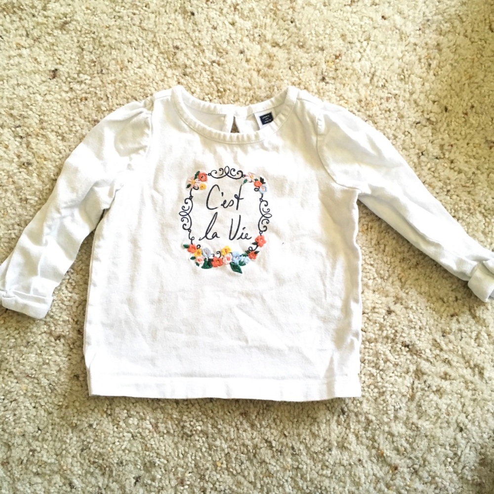 Janie and Jack long sleeve T-shirt 6-12 Months